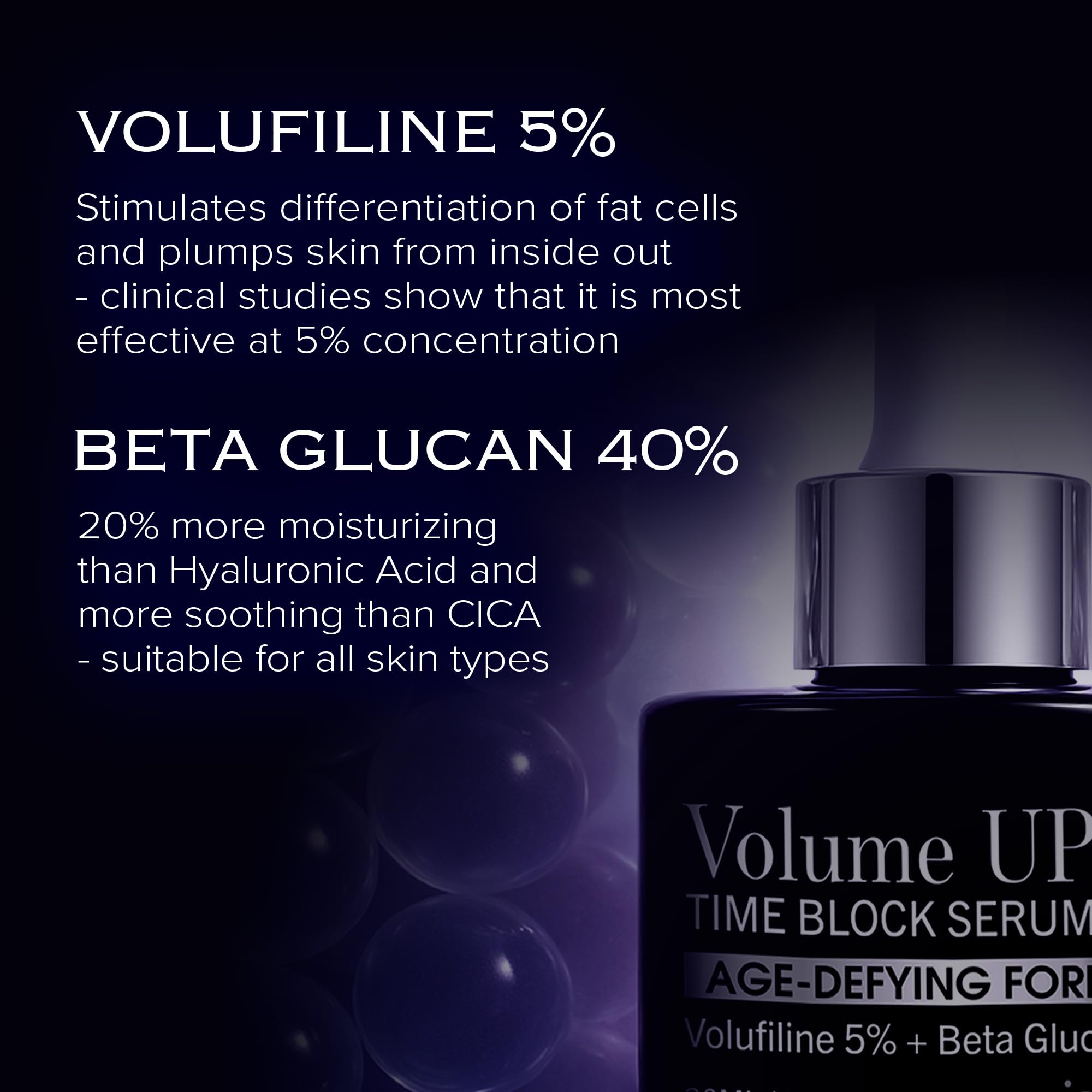 Mimmua Serum applied under the eye area for smoother look