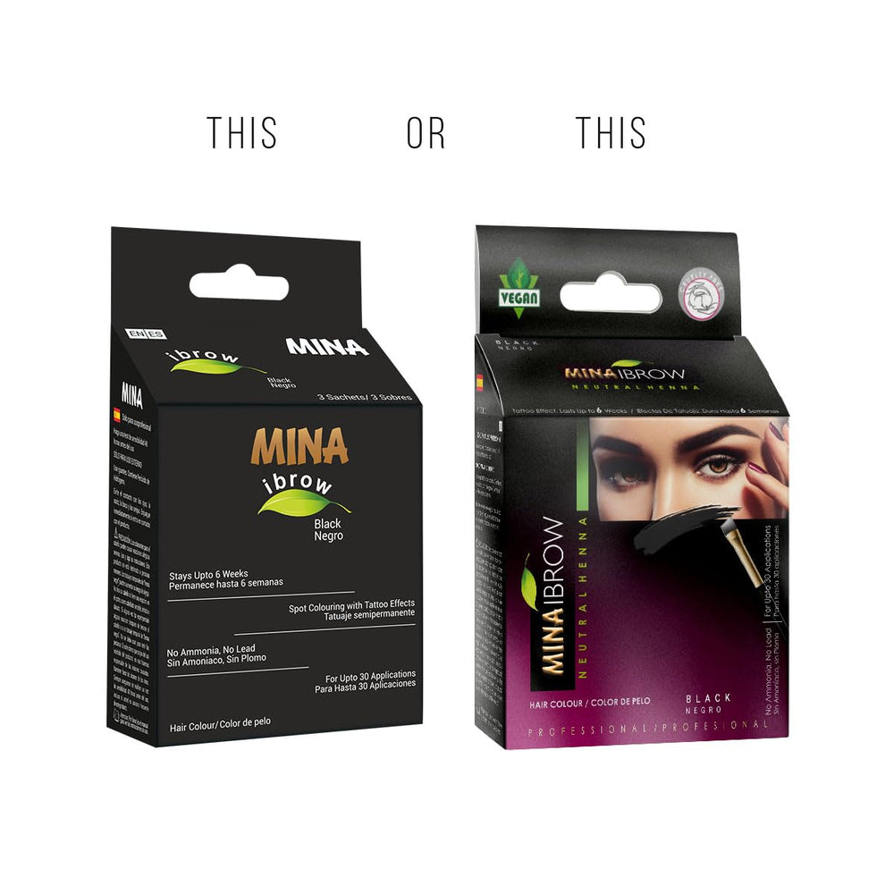 MinaiBrow Aloe Vera component calming and conditioning the tinting process