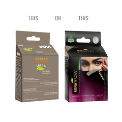 MinaiBrow cassia obovata leaf powder hydrates and colors gently.