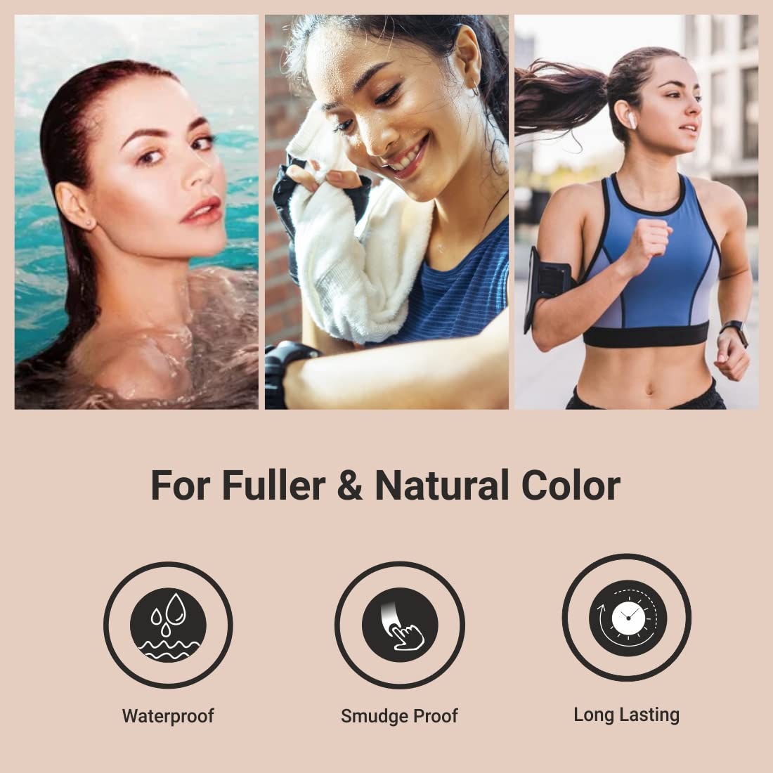 MinaiBrow easy at-home use for quick color touch-ups.