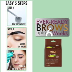 Natural plant-based tint formula for gentle hair coloring