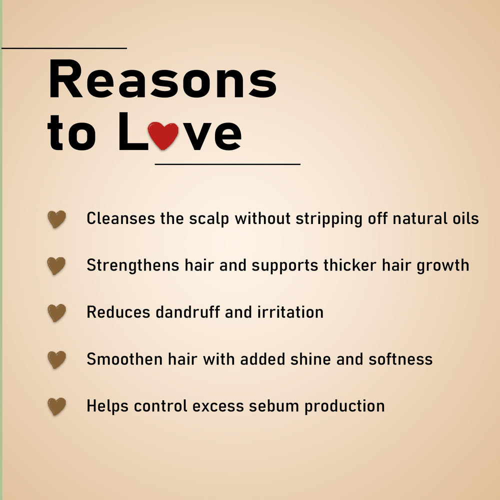 Minature shikakai powder pack for soft, manageable hair.