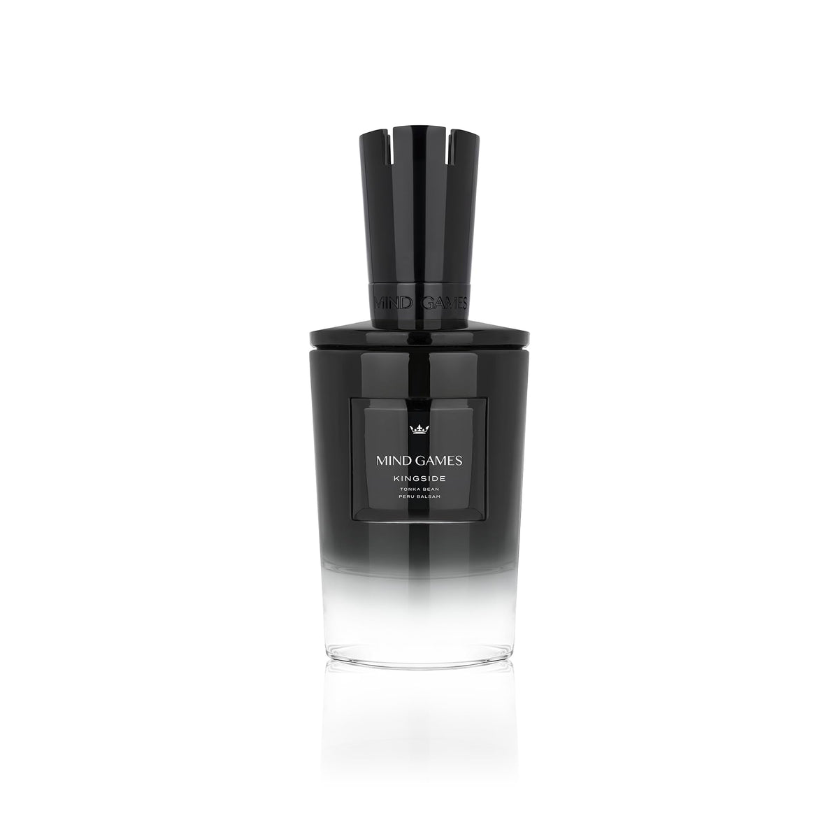 MIND GAMES Kingside bottle with pour, ideal for confident evening wear.