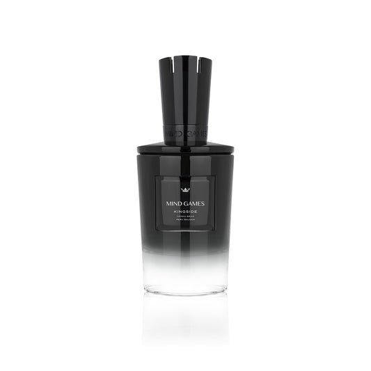 MIND GAMES Kingside bottle with pour, ideal for confident evening wear.