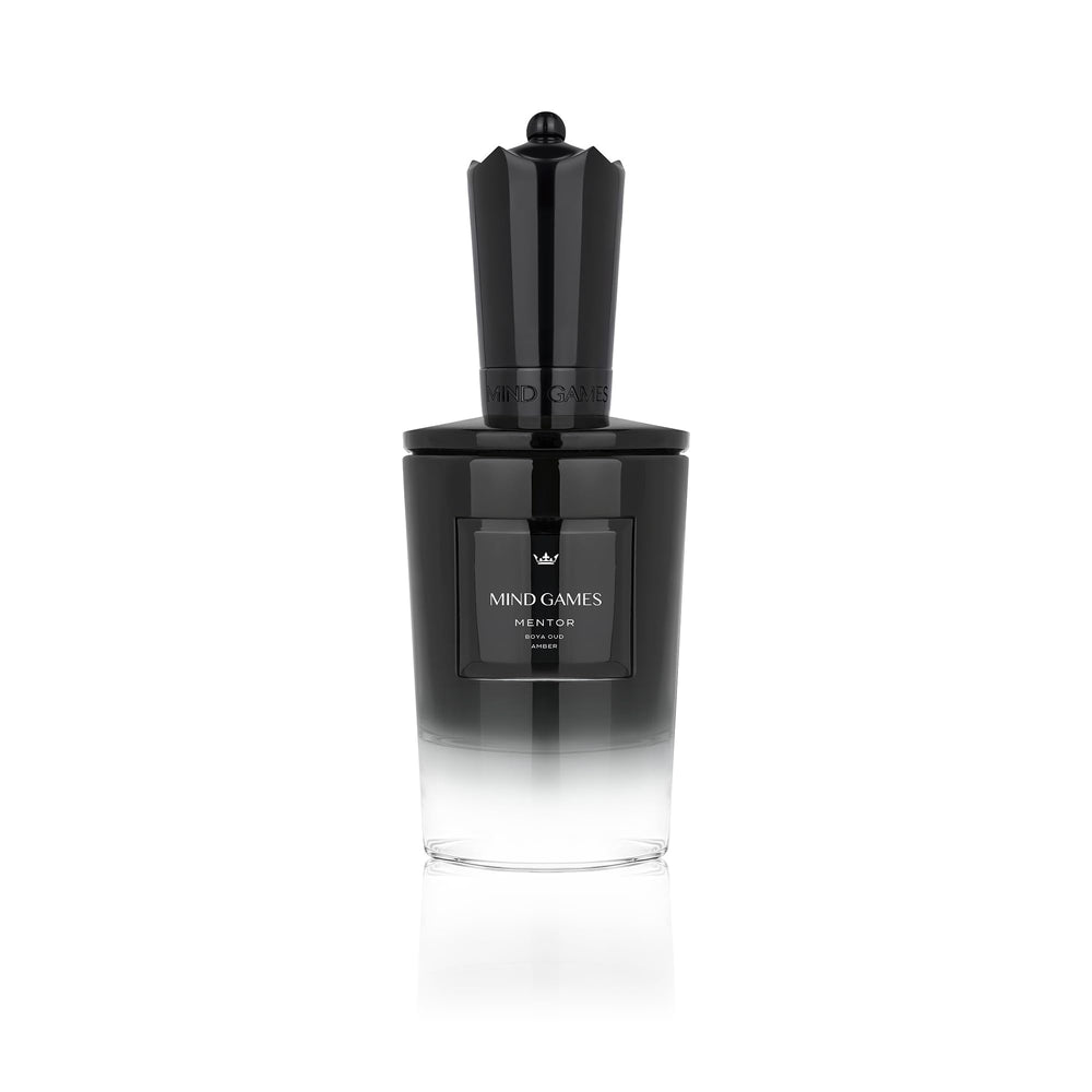 MIND GAMES Mentor top notes image highlights salted caramel and lemon for a vibrant opening
