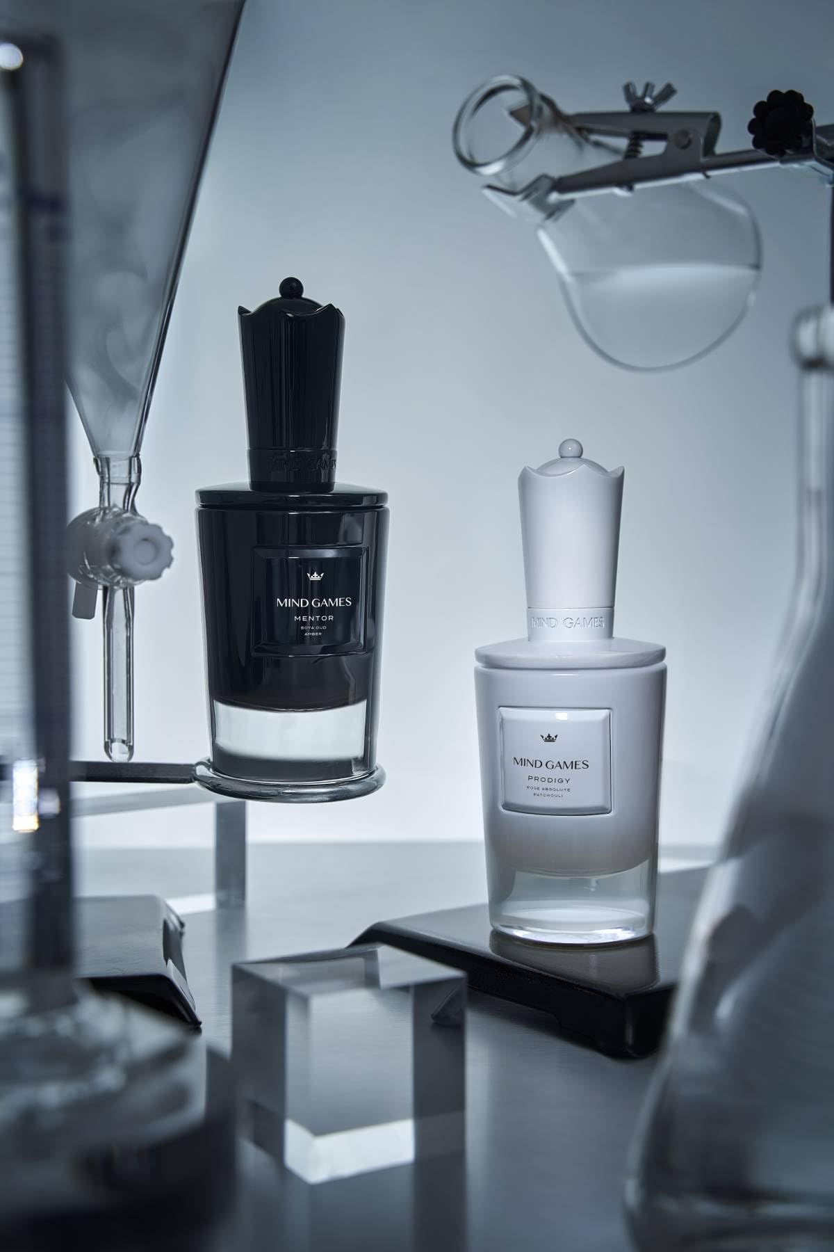 Mind Games Prodigy lifestyle scene suggests versatile use in upscale rituals.