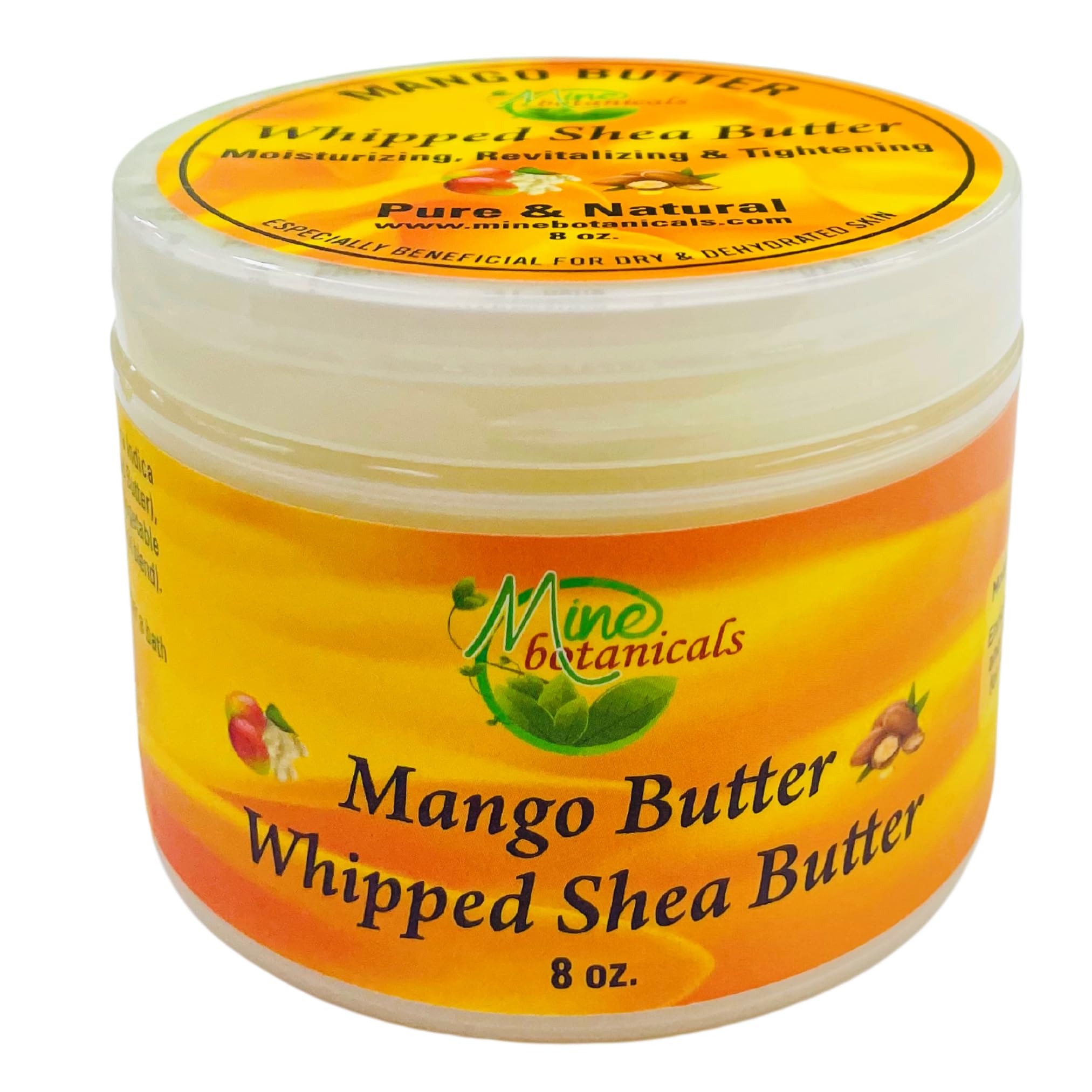 Mine Botanicals Whipped Body Butter—radiant, supple skin after use.