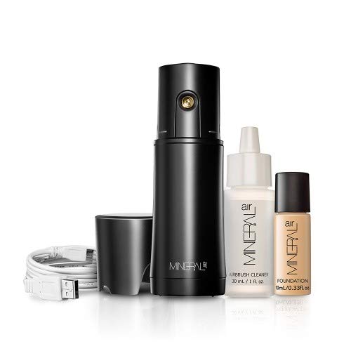 Mineral Air Complexion Starter Kit open box showing all-in-one foundation solution