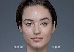 Creamy texture of Mineral Air Four-in-One Foundation ready for easy blending.