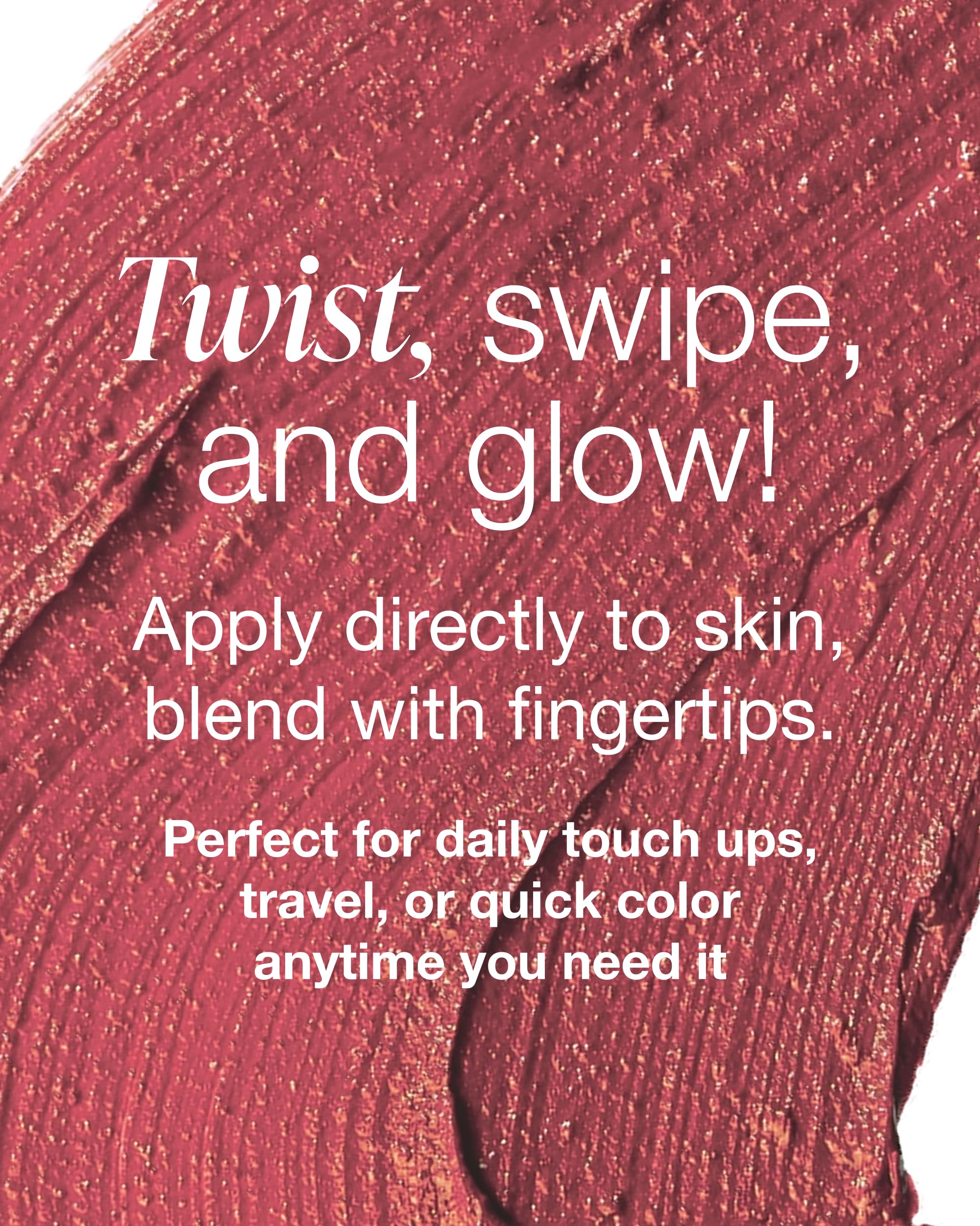 Mineral Fusion creamy texture up close showing smooth finish.
