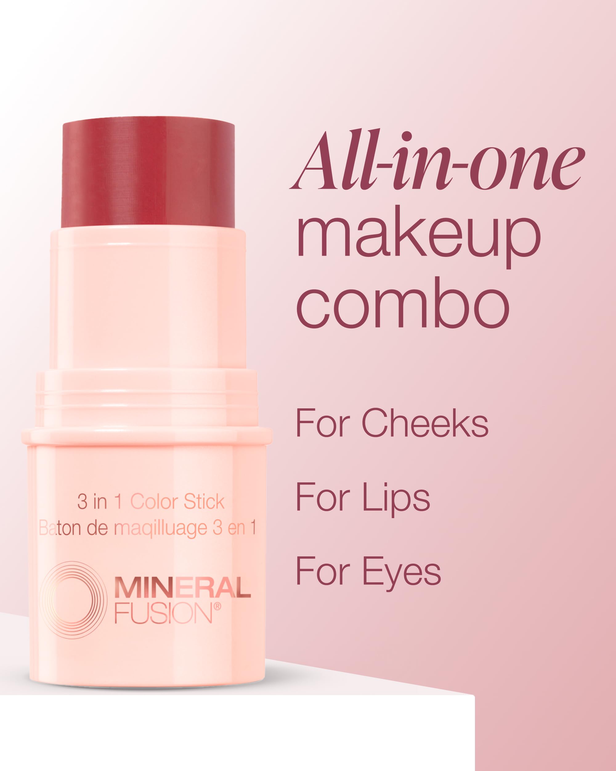 Mineral Fusion Twist-dispense action for easy on-the-go touch-ups.