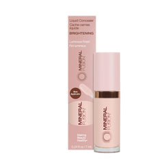 Mineral Fusion Liquid Concealer Brightening bottle shows lightweight, luminous coverage