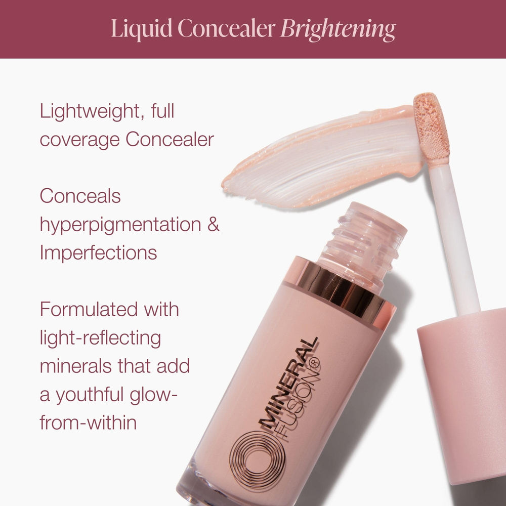Mineral Fusion Liquid Concealer Brightening under-eye close-up highlights hydration