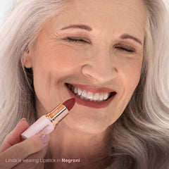 Mineral Fusion Negroni close-up texture reveals creamy, hydrating formula.