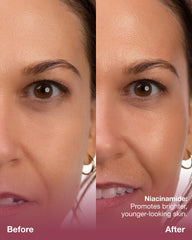 Mineral Fusion serum on hand illustrates easy, precise tinting.