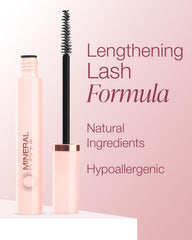 Mineral Fusion So High mascara brush detail for smooth, even coats.