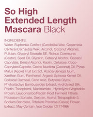 Mineral Fusion So High mascara in use for everyday, clean look.
