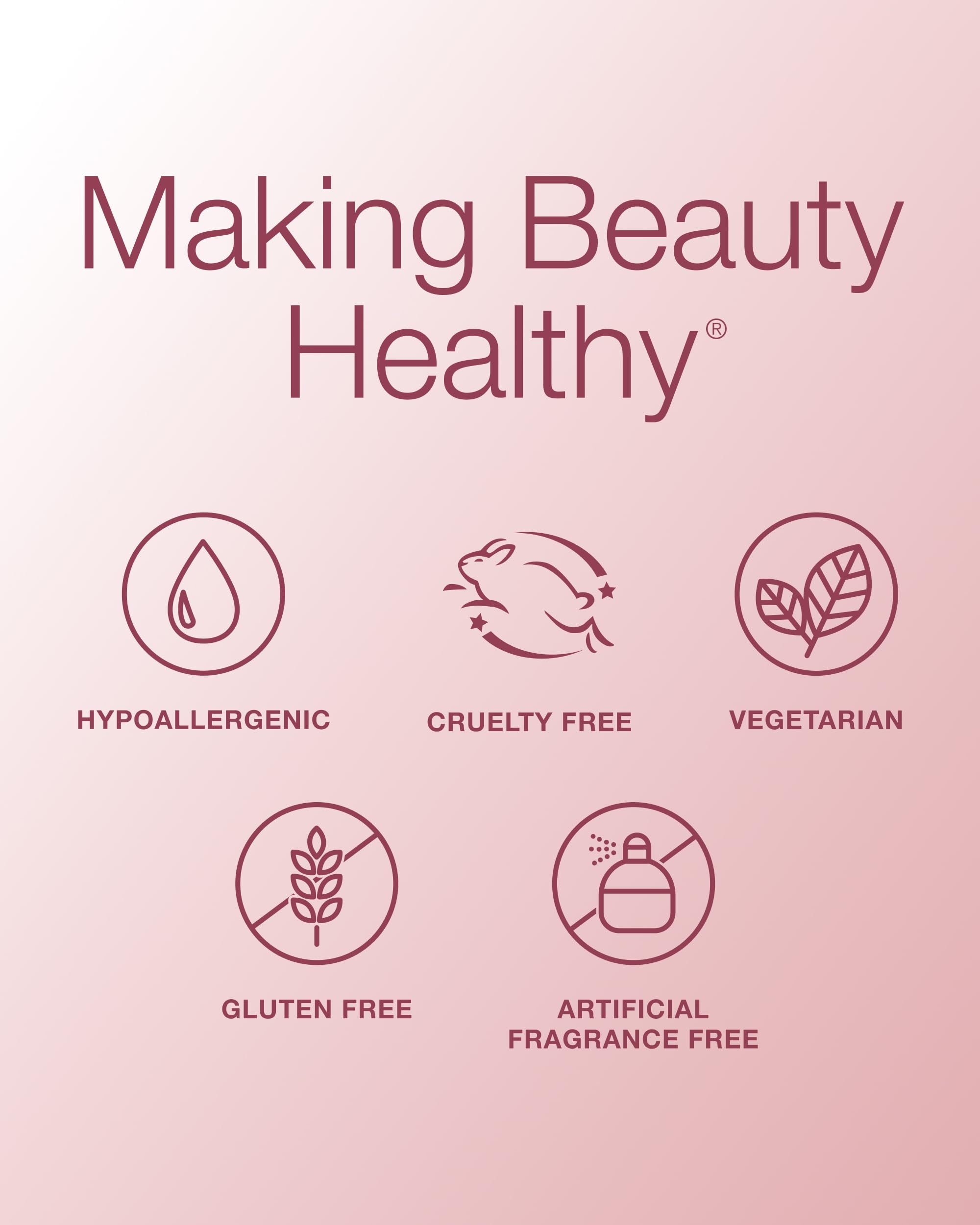 Mineral Fusion So High mascara demonstrated for long wear and no smudge.