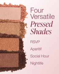 Mineral Fusion Soiree swatches bronze adding luminous depth