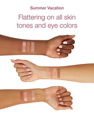 Satin shade in Mineral Fusion Summer Vacation delivers smooth lid application