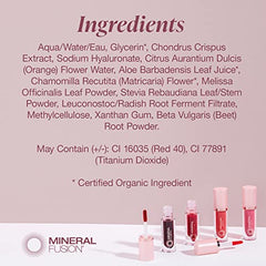 Mineral Fusion Syrah forearm swatches show long-wearing, comfortable color.
