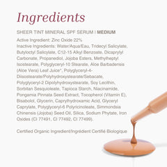Mineral Fusion tinted SPF 50 for easy daily routine.