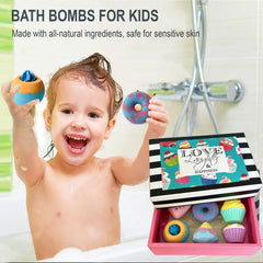 Mineral Me California bath bombs with colorful pour for visual delight