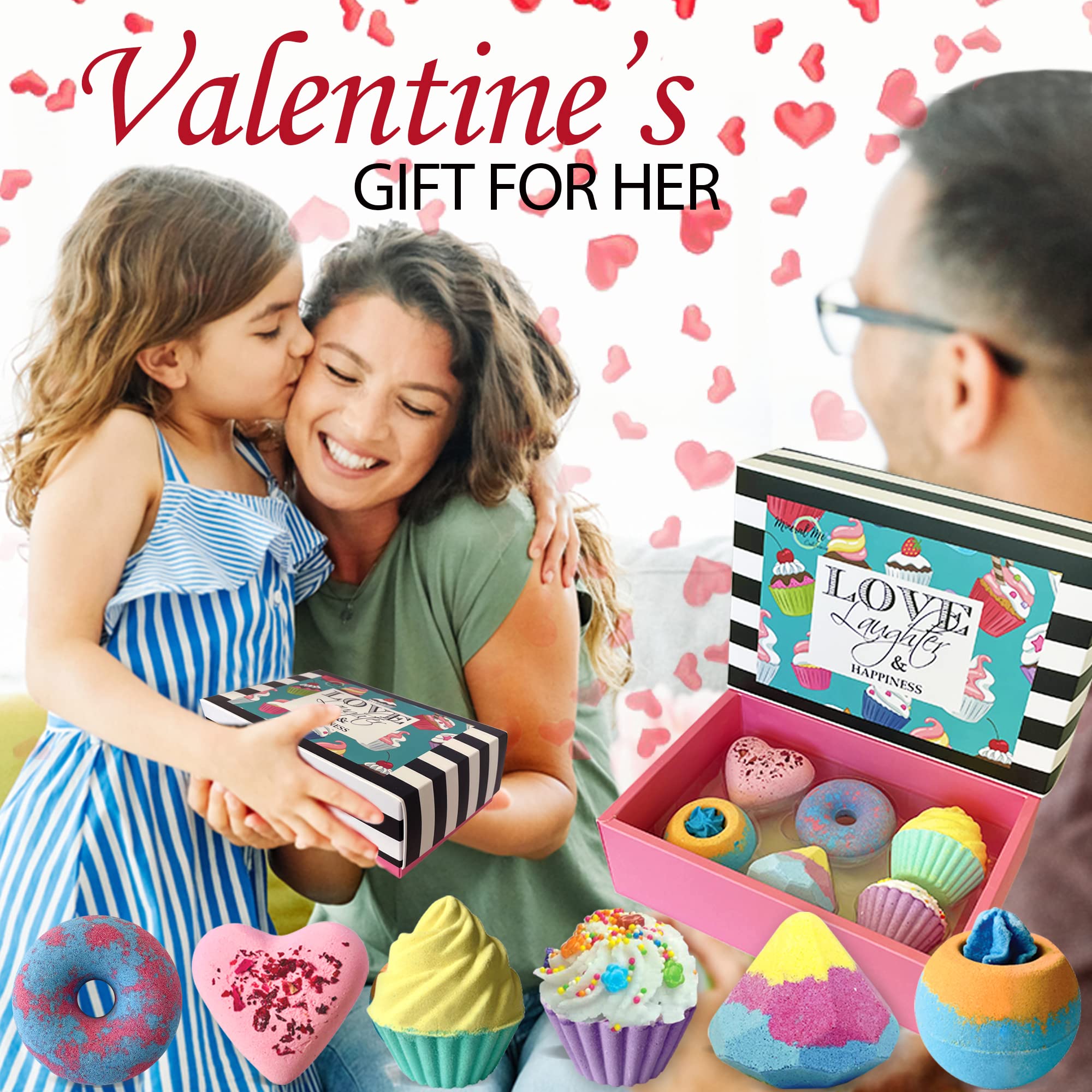 Mineral Me California bath bombs heart shape for gentle self-care