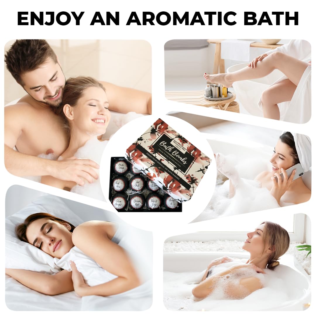Mineral Me California bath bombs releasing natural essences in a soothing aroma.