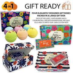 Mineral Me California essential oils bath bombs highlight aromatherapy soak