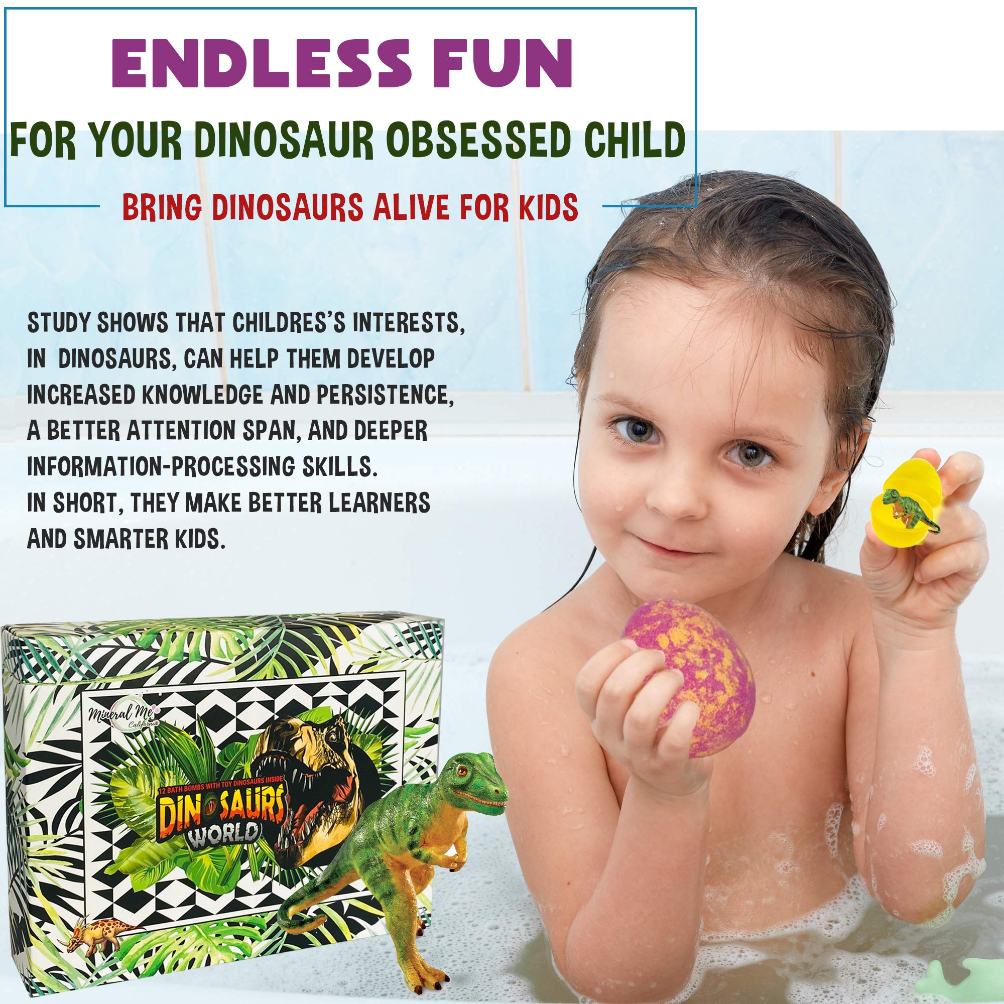 Mineral Me California gift-ready packaging for kids' bath time