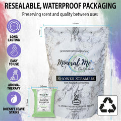Mineral Me California gift box, elegant packaging for self-care gifts.