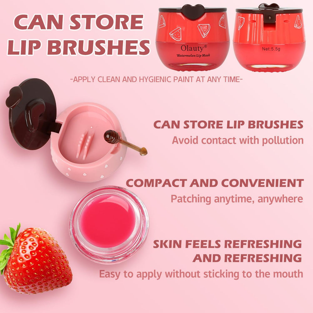 Minfei Bee Lip Balm Watermelon flavor for everyday hydration.