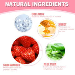 Miniling Lip Exfoliating Scrub Texture demonstrates gentle exfoliation in use.