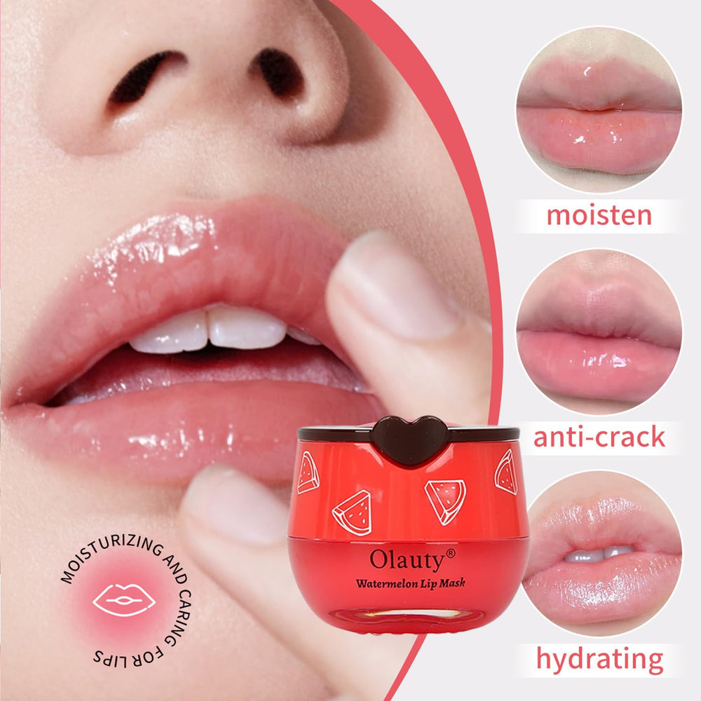 Miniling moisturizing lip mask delivering nourishment for dry lips.