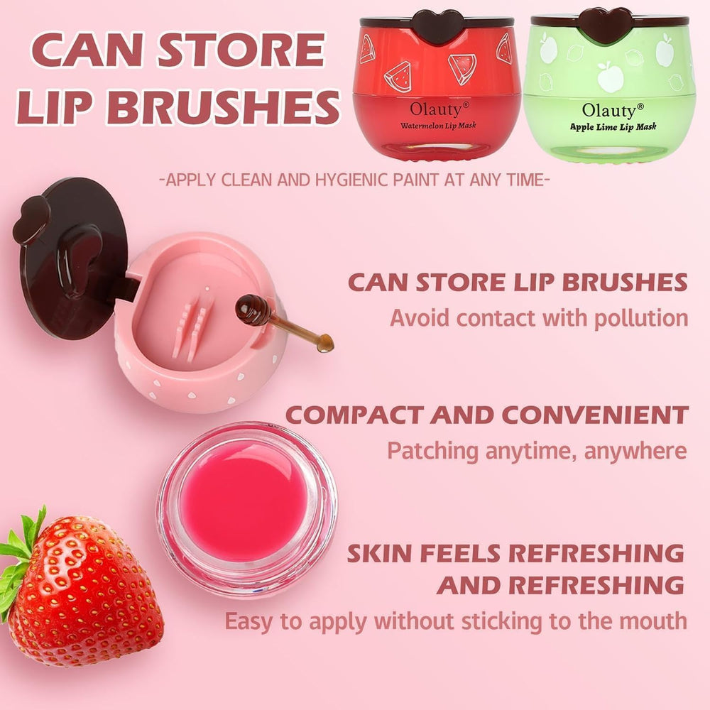 Miniling Night-time Lip Mask Application shows easy overnight care.