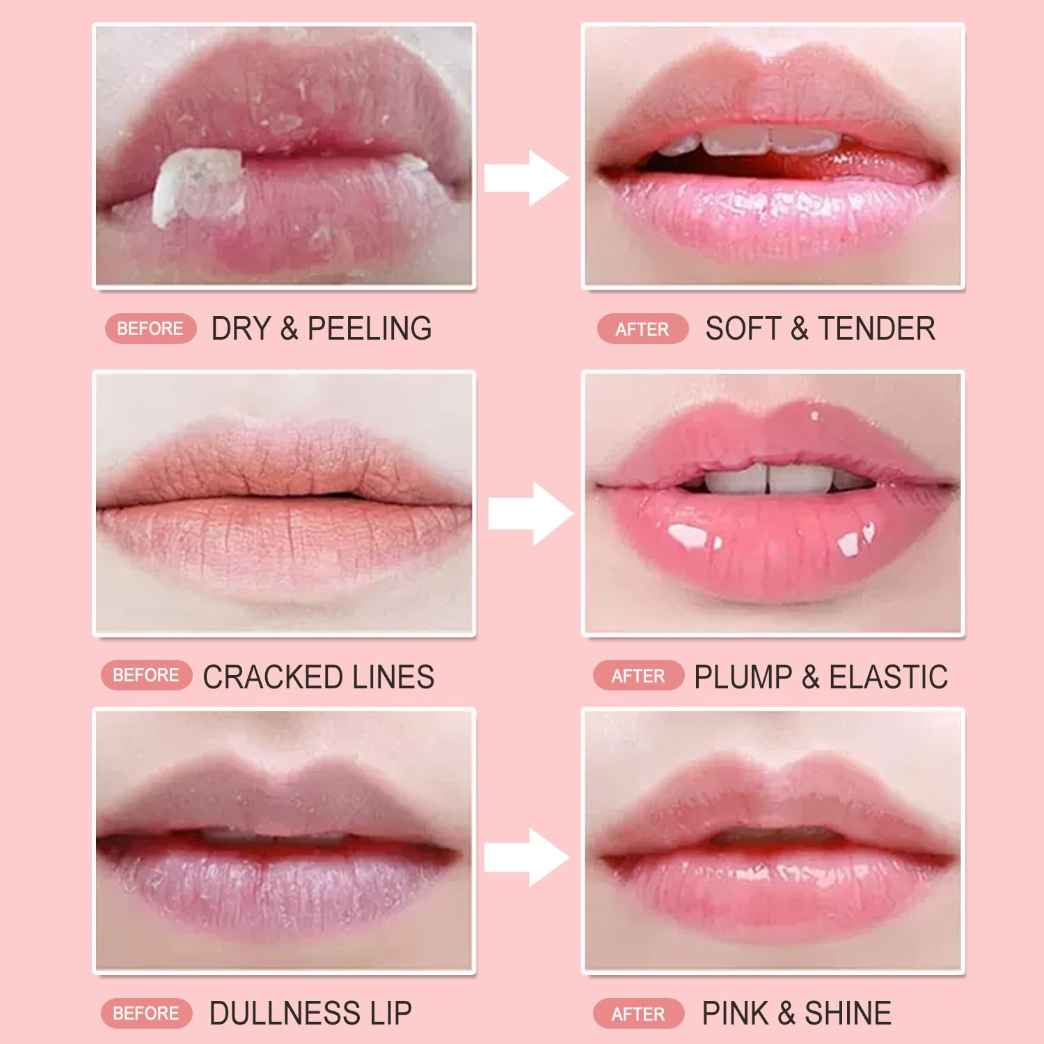 Miniling Packaging Lip Brush Storage highlights convenient design.