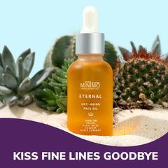 Minimo Skin Essentials face oil used in a lifestyle skincare routine.