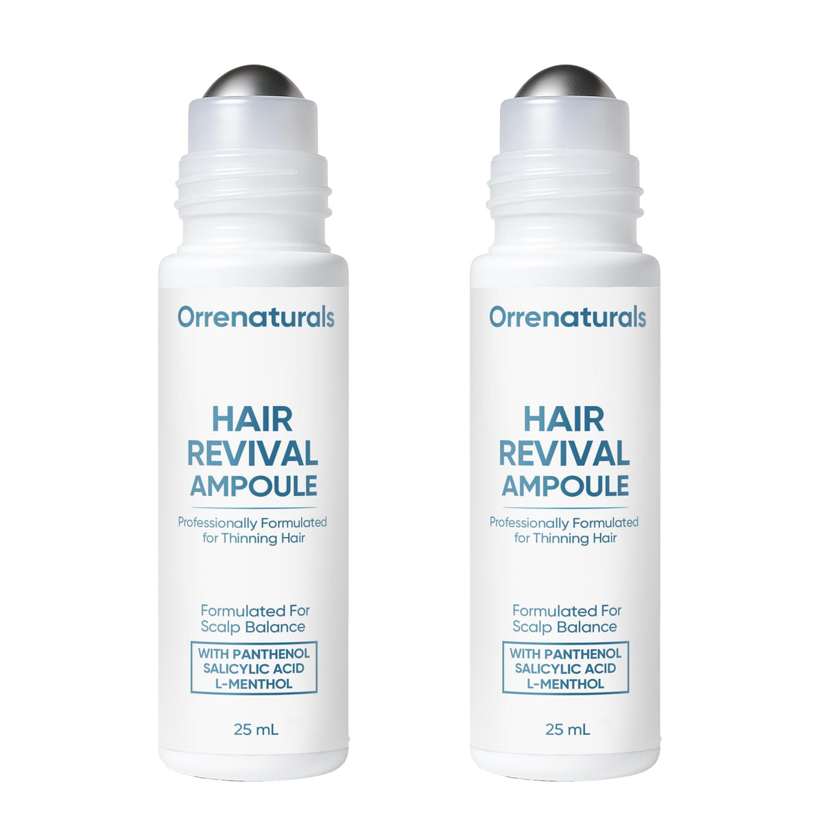 Minyang Orrenaturals hair revival ampoule bottle for at-home revitalization.
