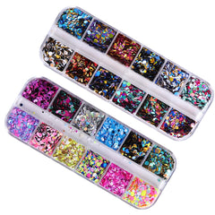 Mipcase nail art decoration box set for quick glam