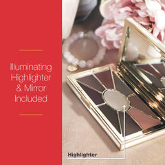 Mirabella Eye Love You Neutral Shimmer palette packaging and compact design for on-the-go use.