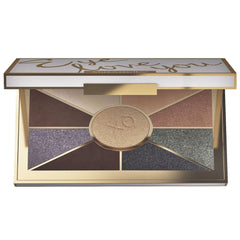 Mirabella Eye Love You Neutral Shimmer palette open, showing vibrant pigments for versatile looks.