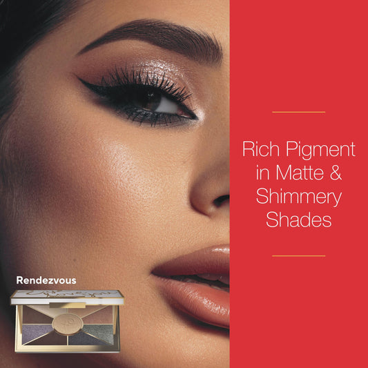 Mirabella Eye Love You Neutral Shimmer palette swatches highlight matte and shimmer finishes for day to night looks.