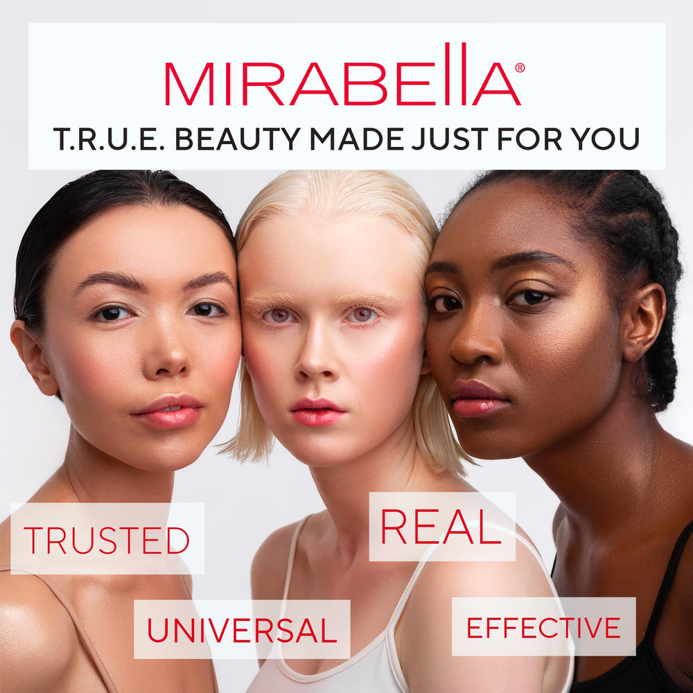 Mirabella foil eyeliner application on eyelid with smooth color laydown.