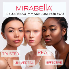 Mirabella foil eyeliner application on eyelid with smooth color laydown.