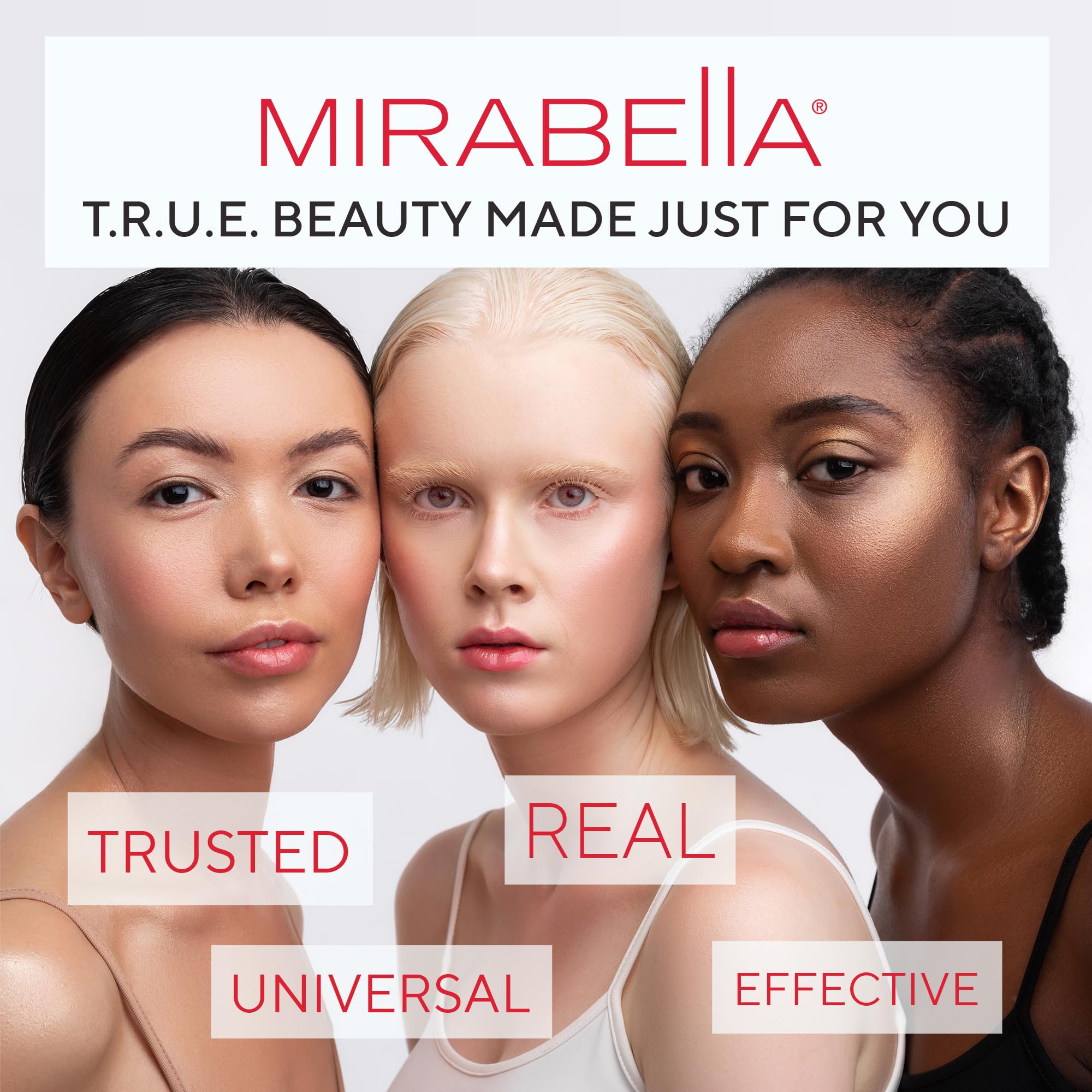 Mirabella Invincible airless packaging emphasizes clean, measured application
