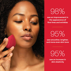 Mirabella Invincible HD foundation swatches across skin tones showing universal shade range.