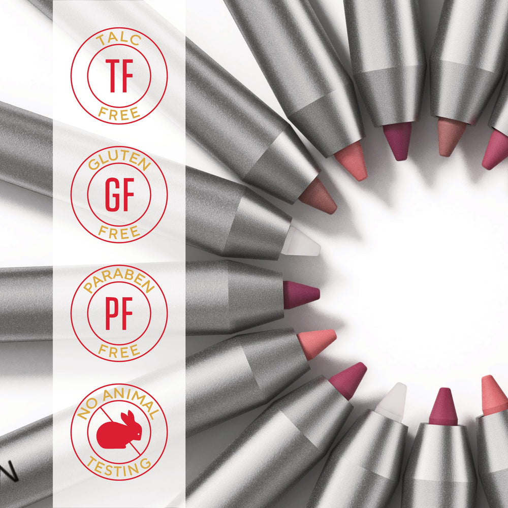 Mirabella Line & Define Lip Definer in Flirty shade enhances natural lip contour with lasting color.