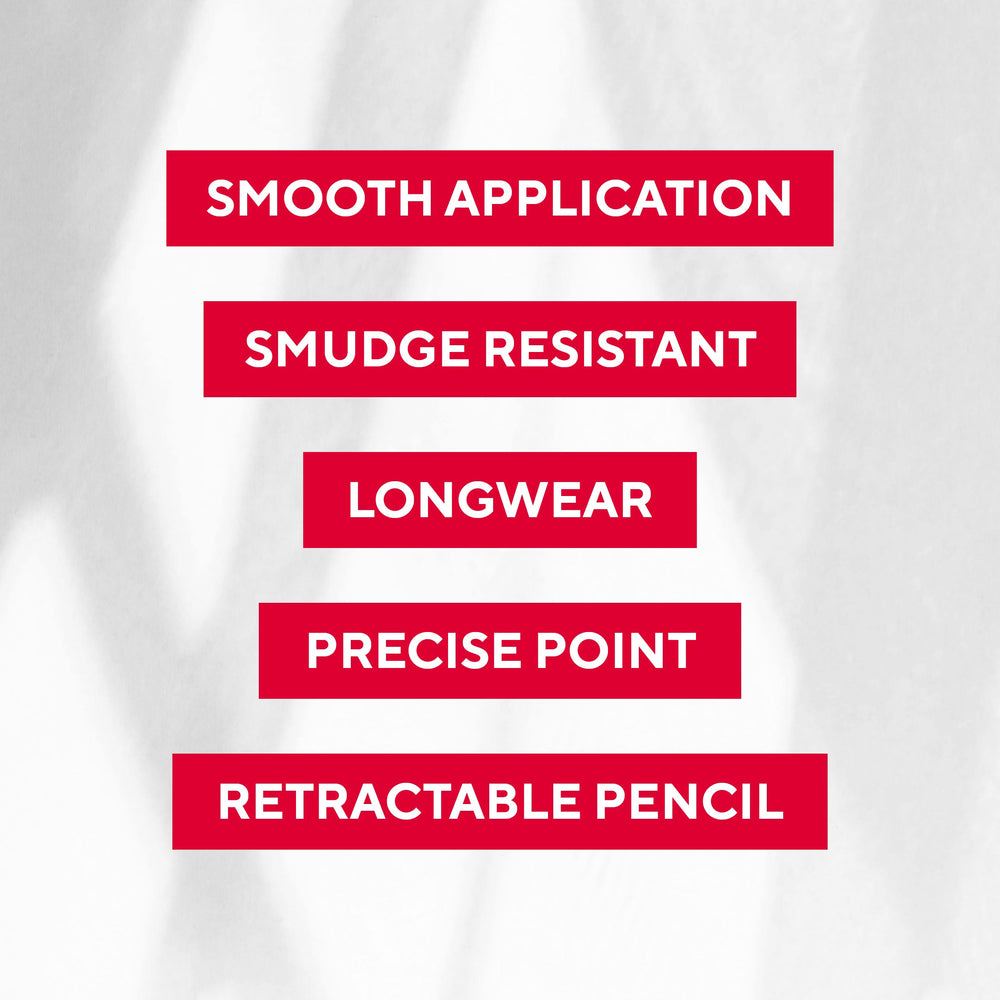 Mirabella Line & Define Lip Definer on lips demonstrates ultra-creamy texture and clean edges.
