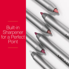 Retractable lip pencil design enables mess-free, portable application.